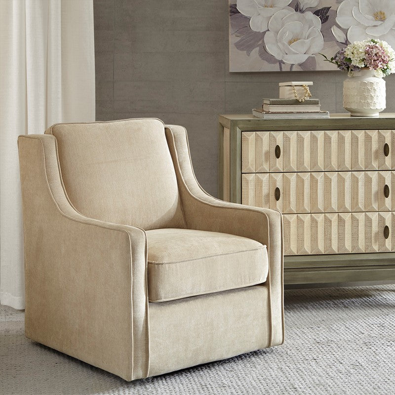 Harris Chenille Swivel Chair