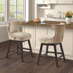 Emmett 25.75" Swivel Counter Stool