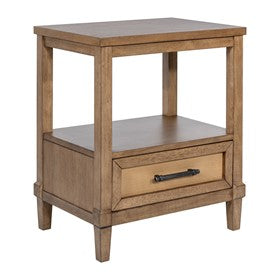 Salina Woven Cane Nightstand