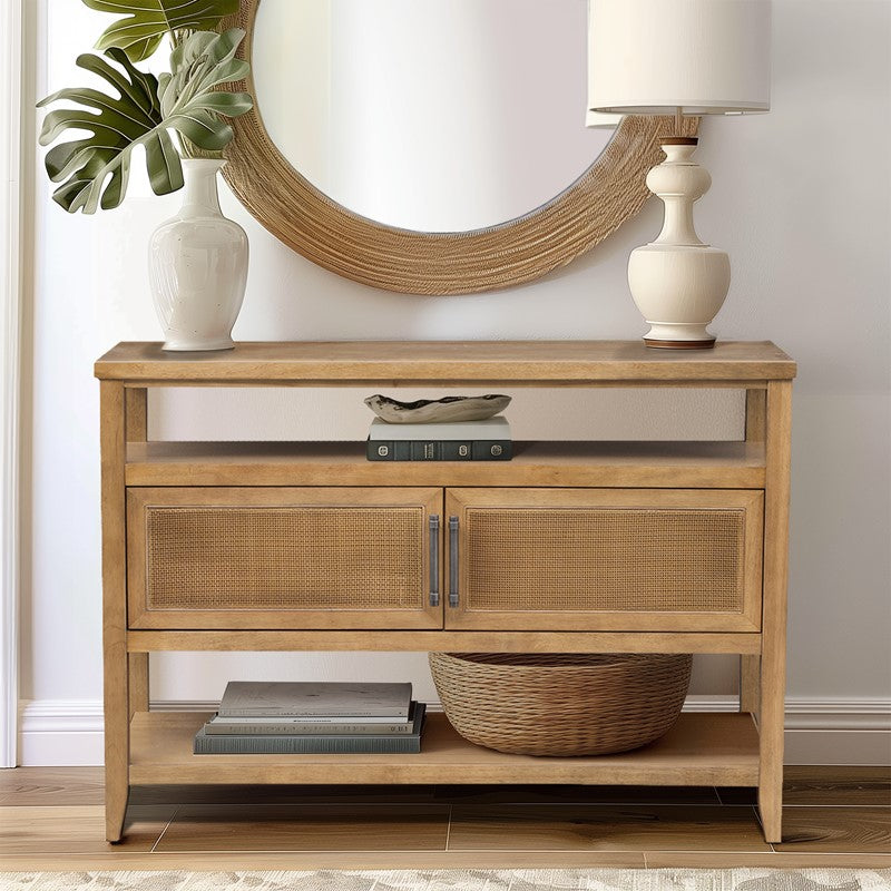 Naomi 2 Door Storage Console Table