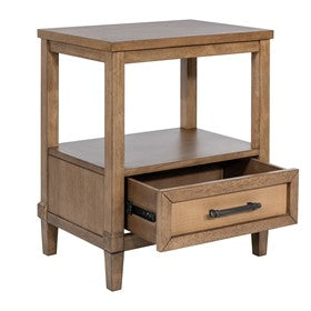 Salina Woven Cane Nightstand