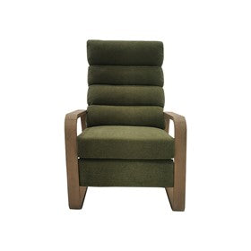 Jordan Wood framed push back Recliner