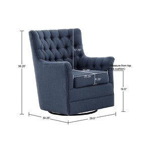 Mathis Swivel Glider Chair