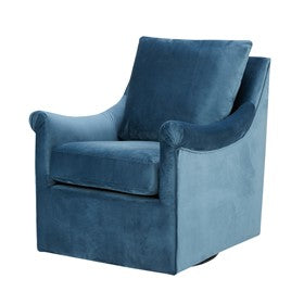 Deanna Upholstered Swivel Accent Chair