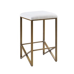 Marino Backless Upholstered Counter Stool 26"H