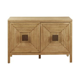 Paige 2-Door Accent Cabinet with Adjustable Shelves