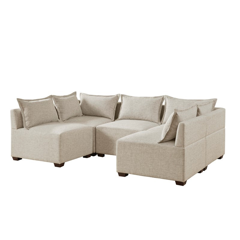 Molly 5-Piece Modular U-Shape Sofa