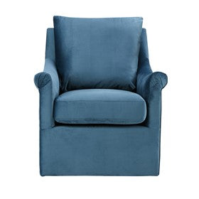 Deanna Upholstered Swivel Accent Chair