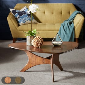 Blaze Triangle Wood Coffee table