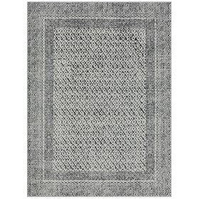 Kenzie Moroccan Bordered Global Woven Area Rug