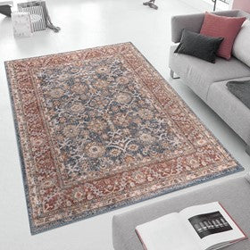 Faith Persian Bordered Traditional Woven Area Rug