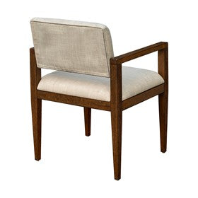 Benson Upholstered Dining Chairs with Arms (Set of 2)