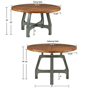 Lancaster Round Dining/Gathering Table