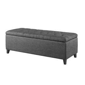 Shandra Tufted Top Upholstered Storage Bench