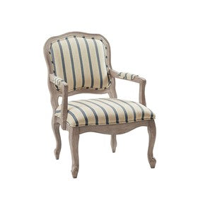 Monroe Camel Back Exposed Wood Chair