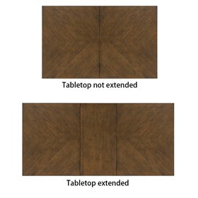 Cove Rectangle Extension Dining Table