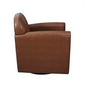 Archer Faux Leather 360 Degree Swivel Arm Chair