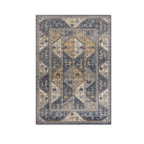 Dakota Tiled Border Area Rug