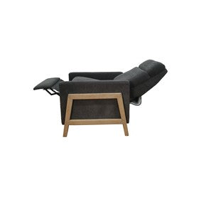 Luna Recliner With Wood Frame