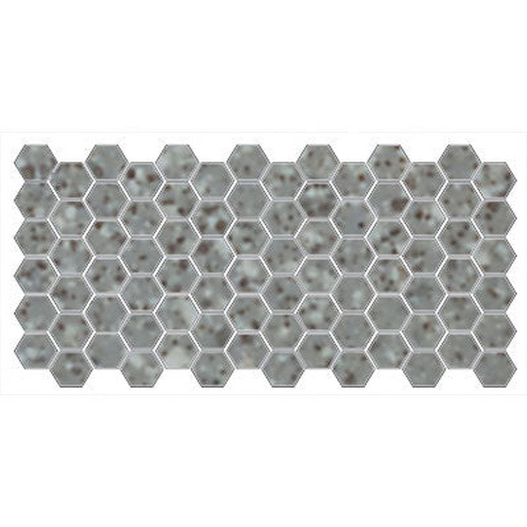 American Olean Unglazed Mosaics 12" x 24" Unglazed Porcelain 2" Hexagon Mosaic