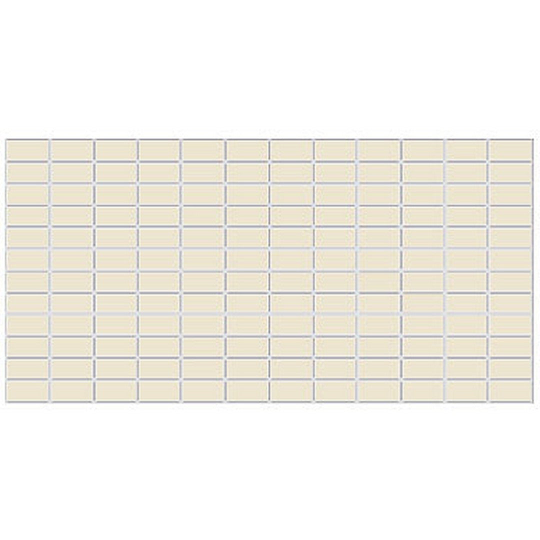 American Olean Unglazed Mosaics 12" x 24" Unglazed Porcelain Stacked Mosaic