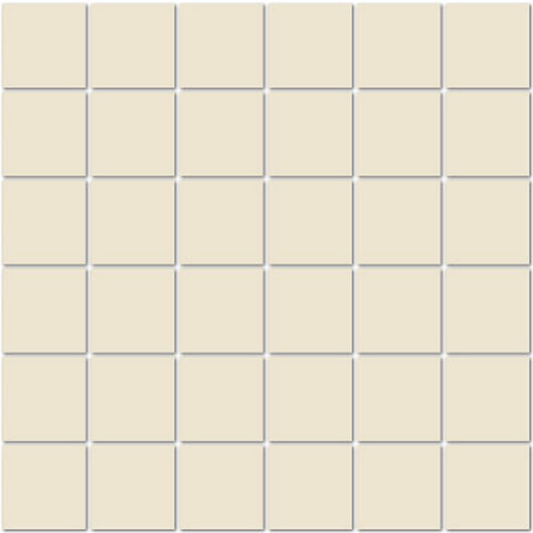 American Olean Unglazed Mosaics ClearFace? Mounting System 12" x 12" Unglazed Porcelain 2" Mosaic