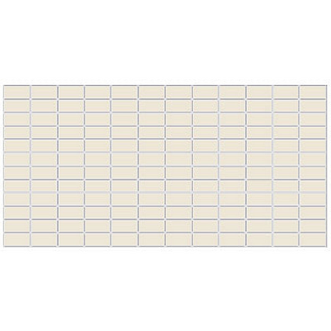 American Olean Unglazed Mosaics 12" x 24" Unglazed Porcelain Stacked Mosaic