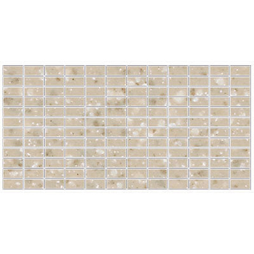 American Olean Unglazed Mosaics 12" x 24" Unglazed Porcelain Stacked Mosaic