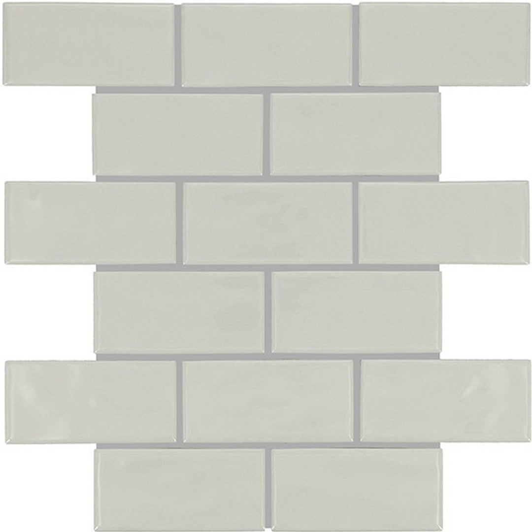 Marazzi Artezen 12" x 12" Glossy Ceramic Brick Joint Mosaic