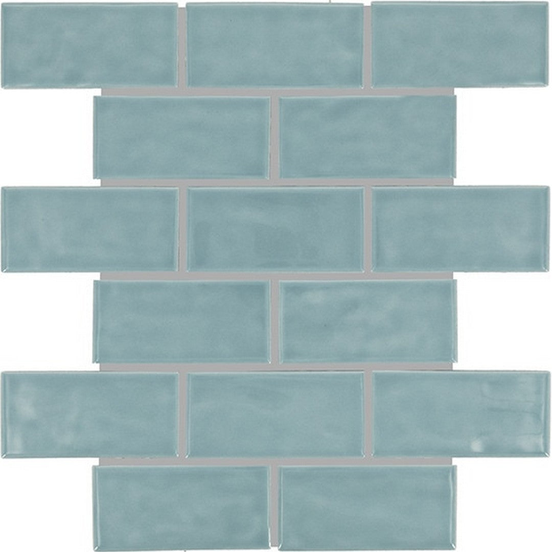 Marazzi Artezen 12" x 12" Glossy Ceramic Brick Joint Mosaic