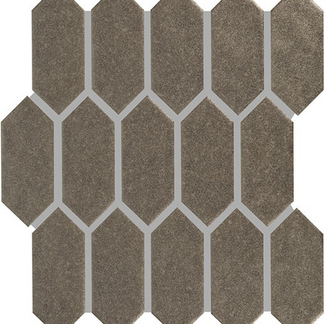 Marazzi Artezen 12" x 11" Glossy Ceramic Picket Mosaic