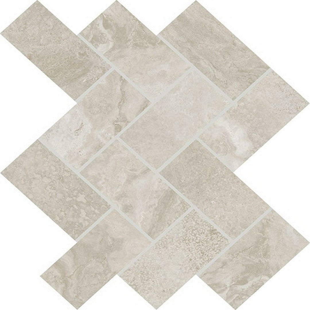 Daltile Archaia 12" x 14" Matte Porcelain Herringbone Mosaic