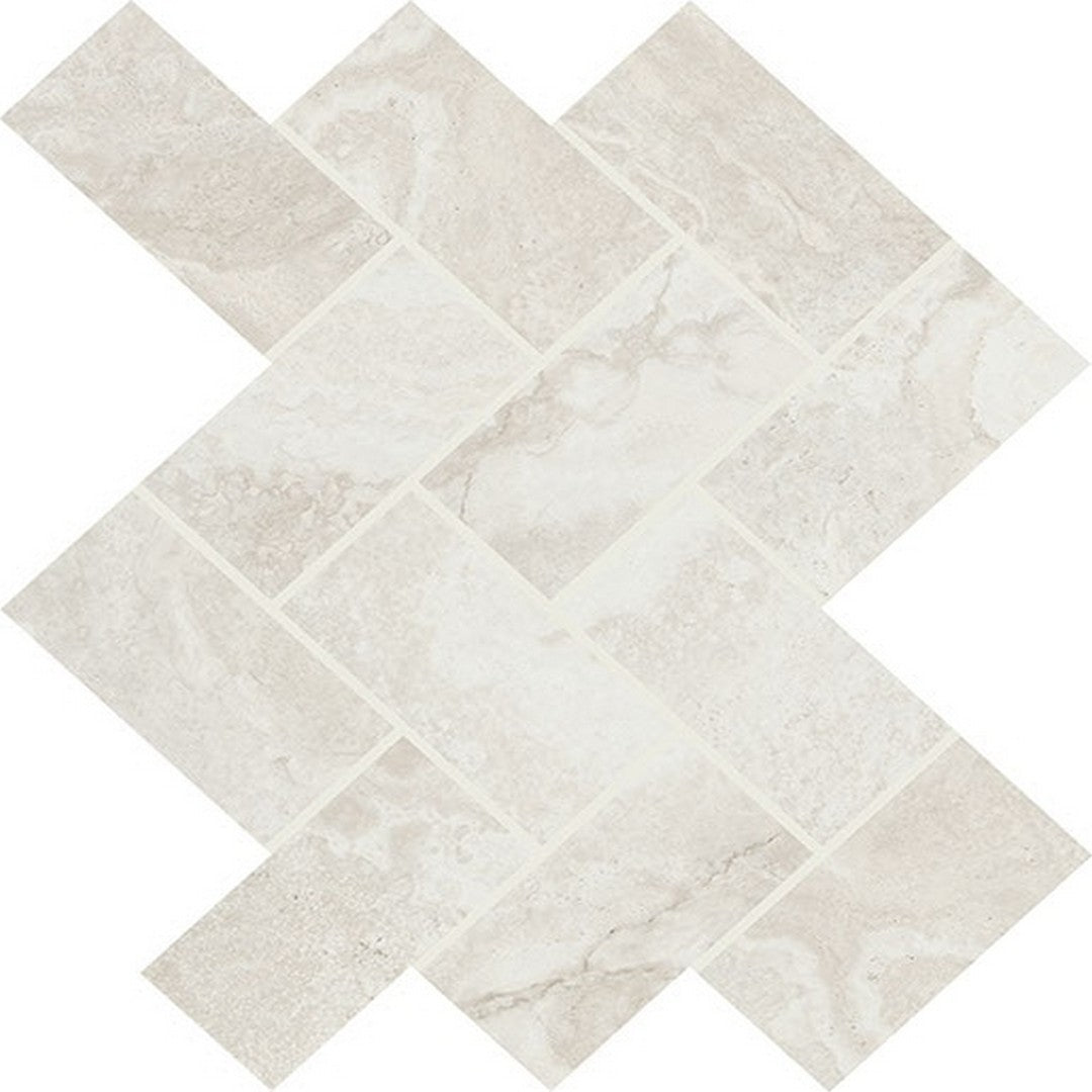Daltile Archaia 12" x 14" Matte Porcelain Herringbone Mosaic