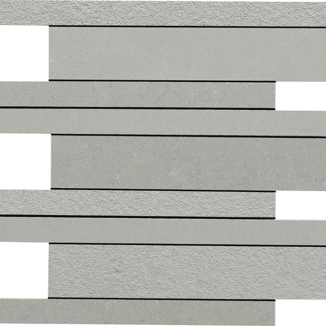 Daltile Unity 12" x 12" Matte Porcelain Modern Line Deco Mosaic