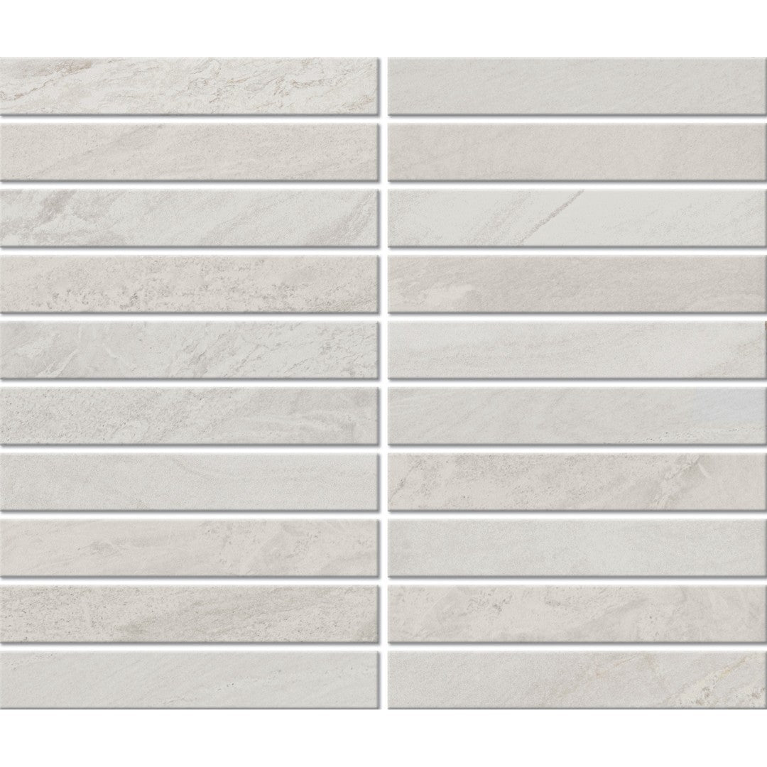 Daltile Bryne 10" x 12" Matte Ceramic 1x6" Straight Joint Mosaic