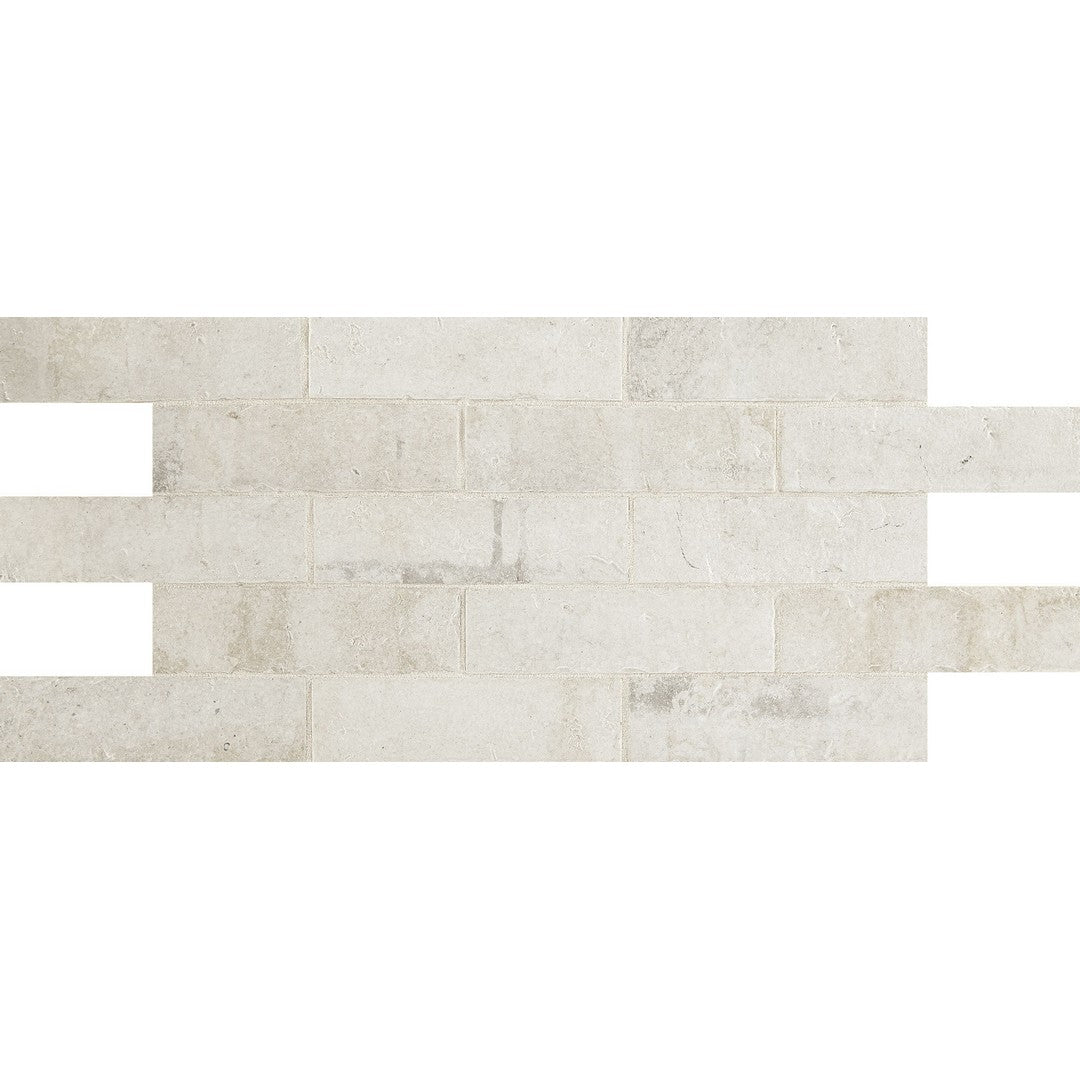 Daltile Brickwork 2" x 8" Distressed Matte Porcelain Paver Floor Tile