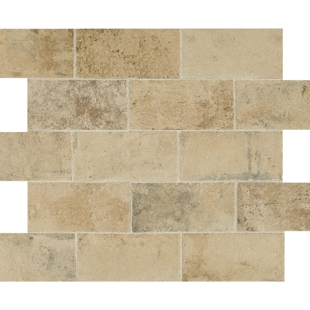 Daltile Brickwork 4" x 8" Matte Porcelain Paver Floor Tile