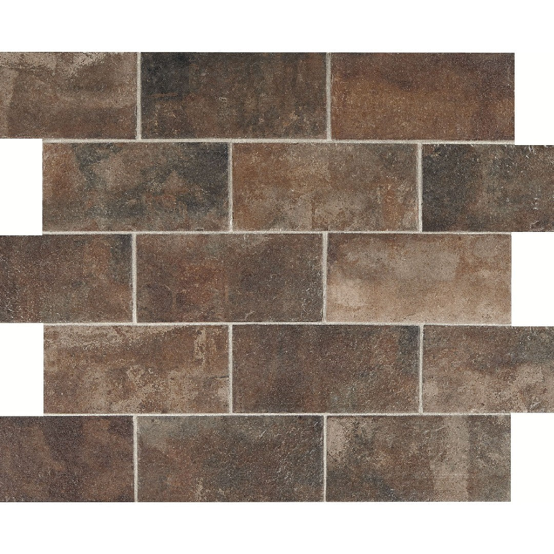 Daltile Brickwork 4" x 8" Matte Porcelain Paver Floor Tile