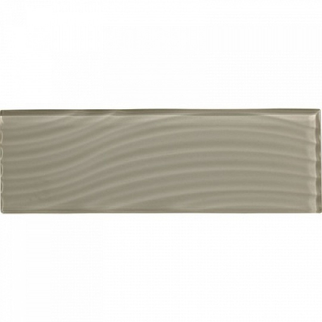American Olean Color Appeal Abstracts 4" x 12" Textured Wavy Glass Tile