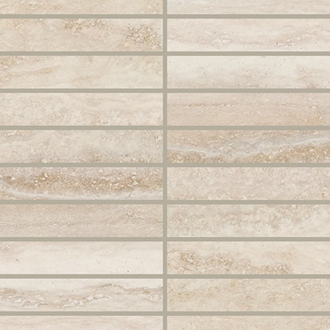 Daltile Calligo 10" x 12" Matte Ceramic 1x6" Stacked Microban Mosaic