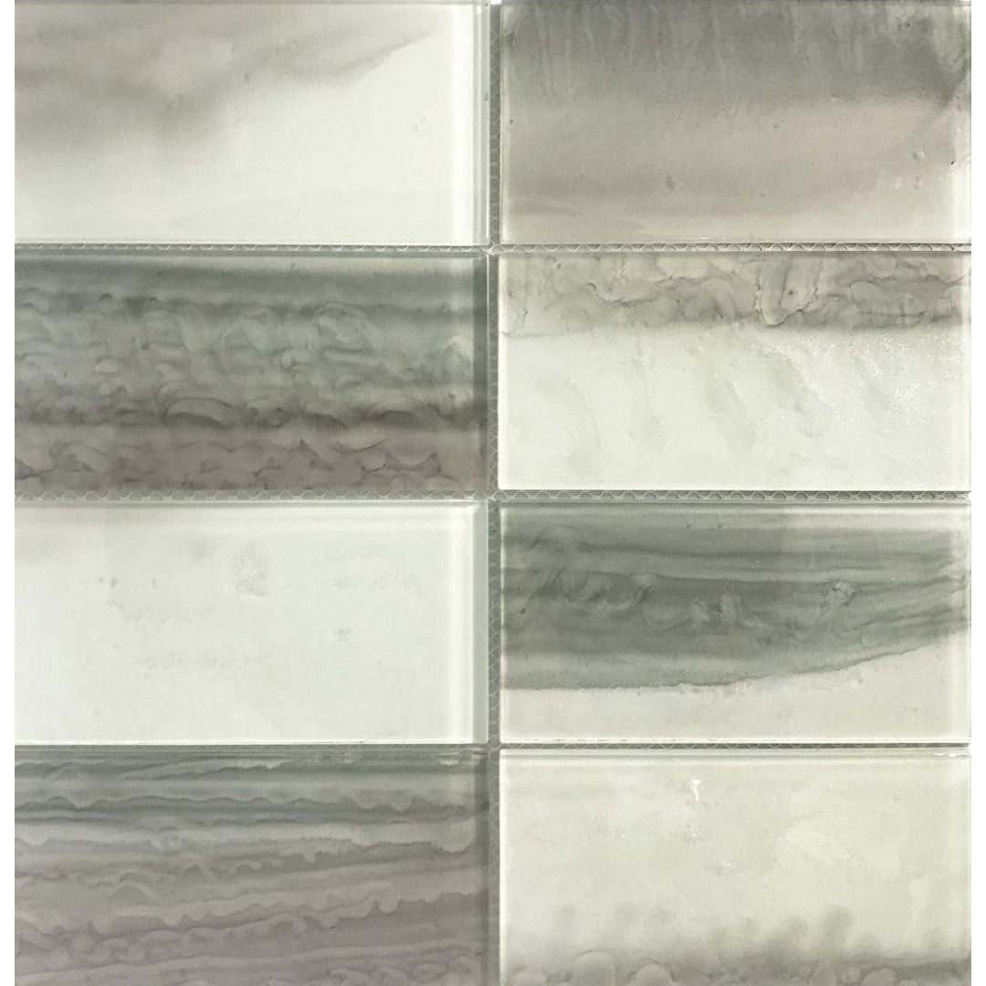 Ottimo Cloud 12" x 12" Glossy Glass Mosaic