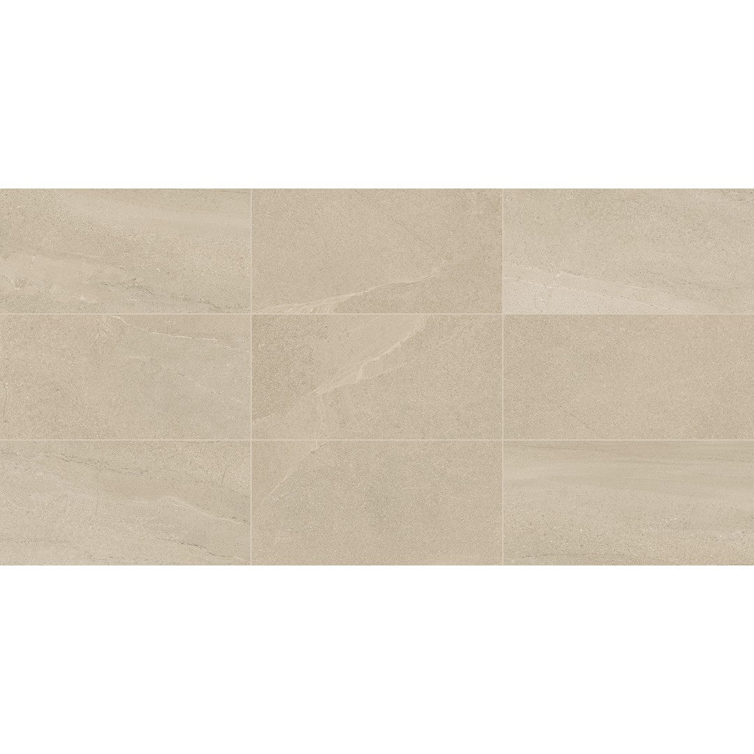 Daltile Calgary 24" x 48" Matte Porcelain Stepwise Floor Tile