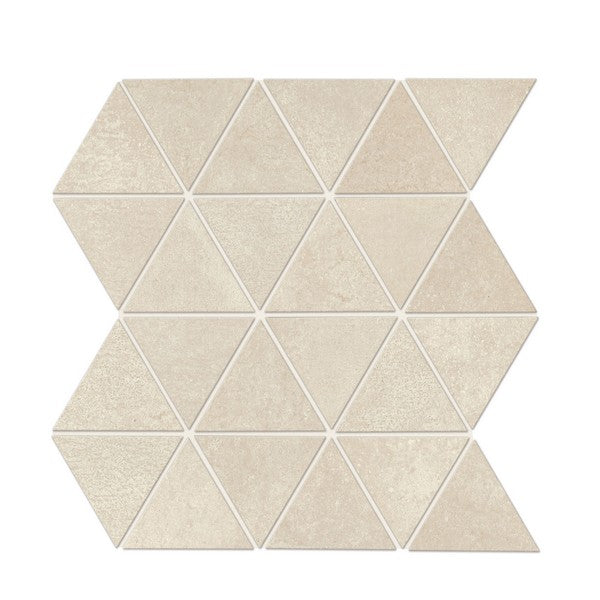 Daltile Chord 12" x 15" Matte Porcelain 3" Triangle Mosaic