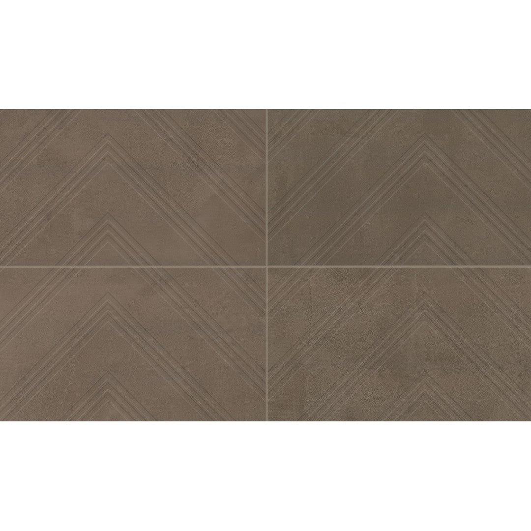 Daltile Chord 12" x 24" Rectified Textured Porcelain Decorative Accent Floor Tile