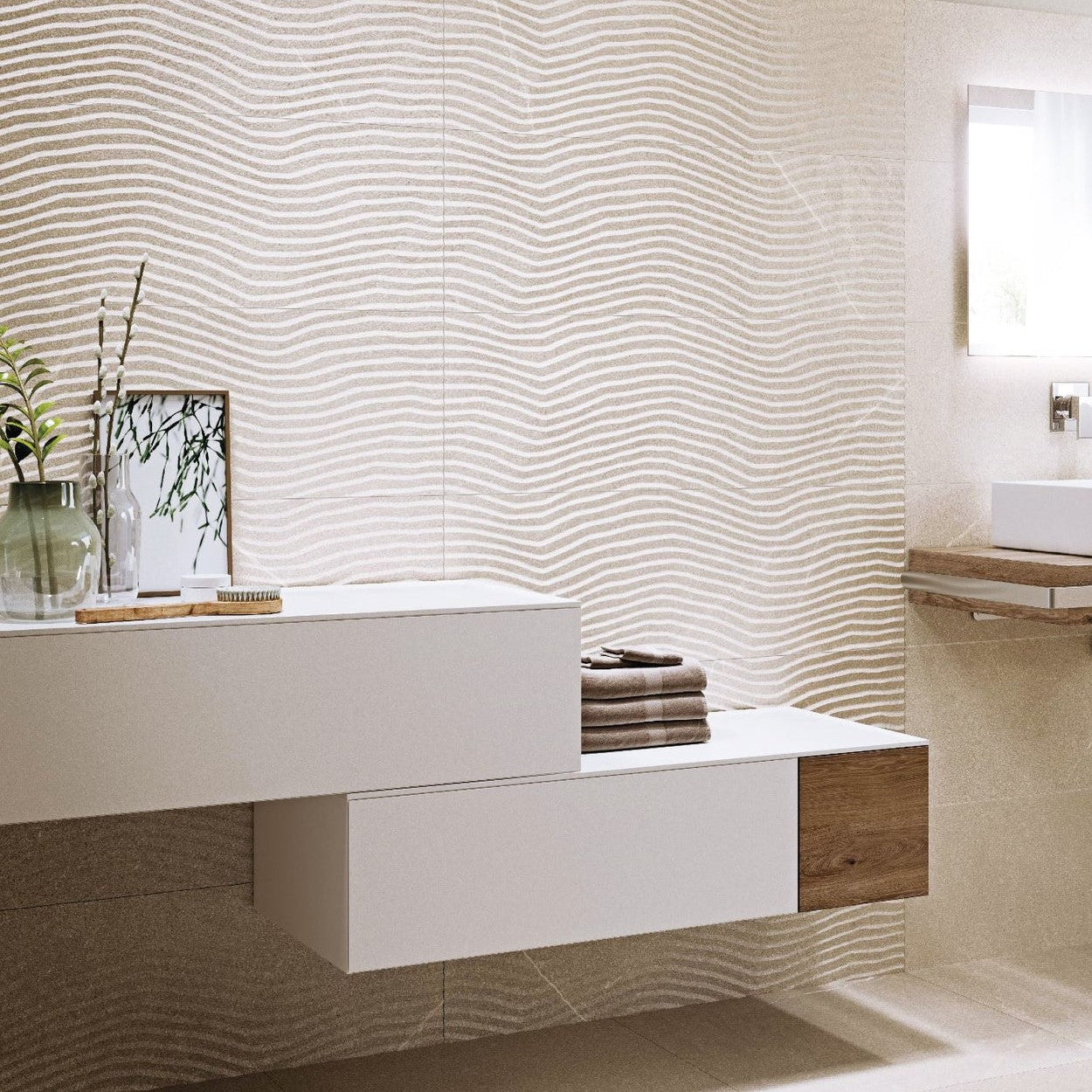 Ottimo Contact 12" x 36" Matte Ceramic Tile