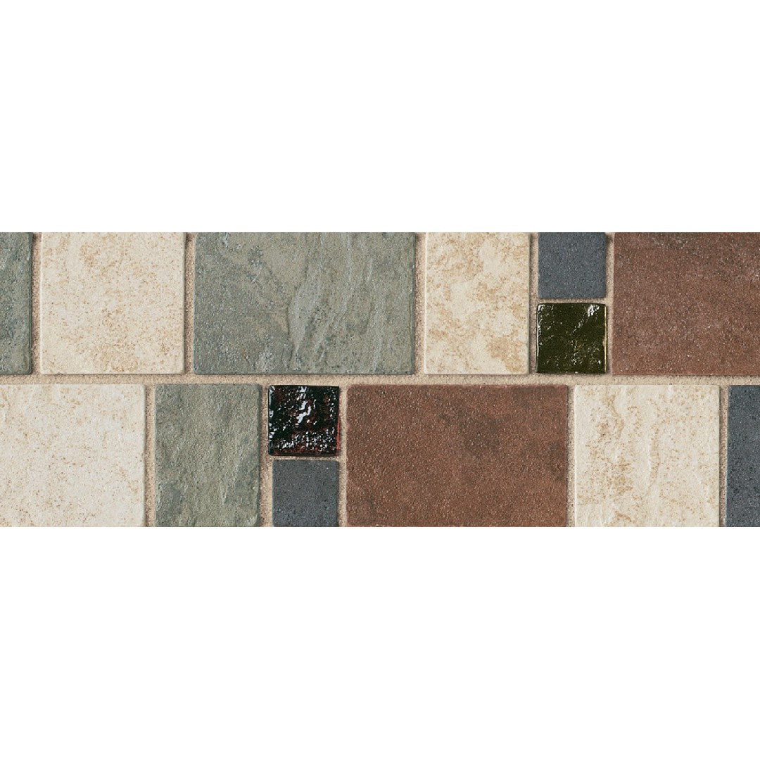 Daltile Continental Slate 4" x 12" Matte Ceramic Deco Border Floor Tile