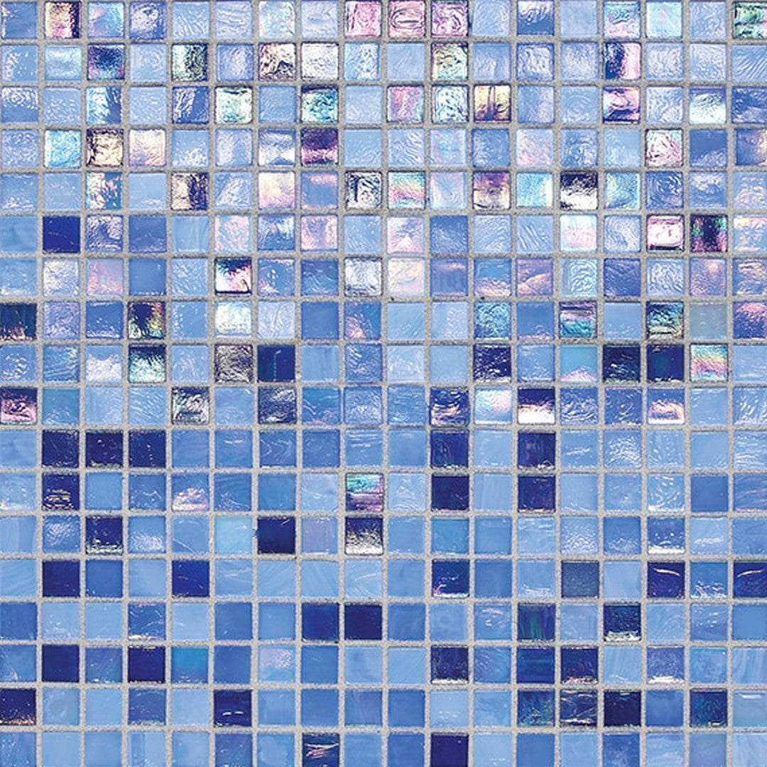 Daltile City Lights 12" x 12" Glossy Glass 1.5" Straight Joint Mosaic