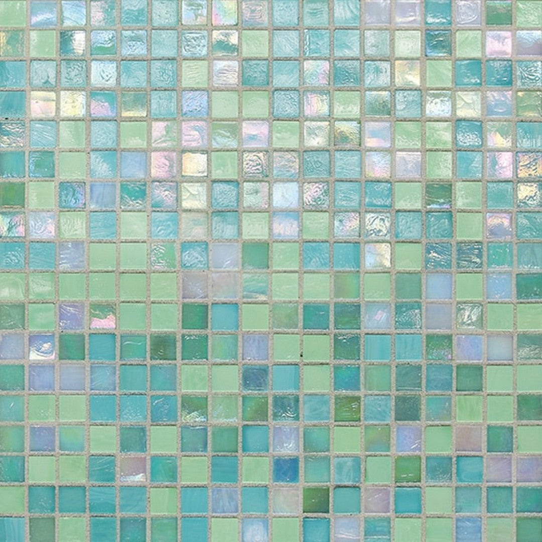 Daltile City Lights 12" x 12" Glossy Glass 1.5" Straight Joint Mosaic