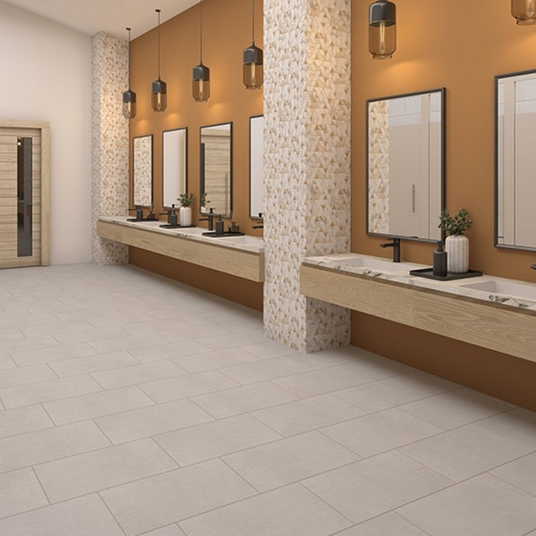 Daltile Cohesion 12" x 24" Rectified Matte Porcelain Floor Tile