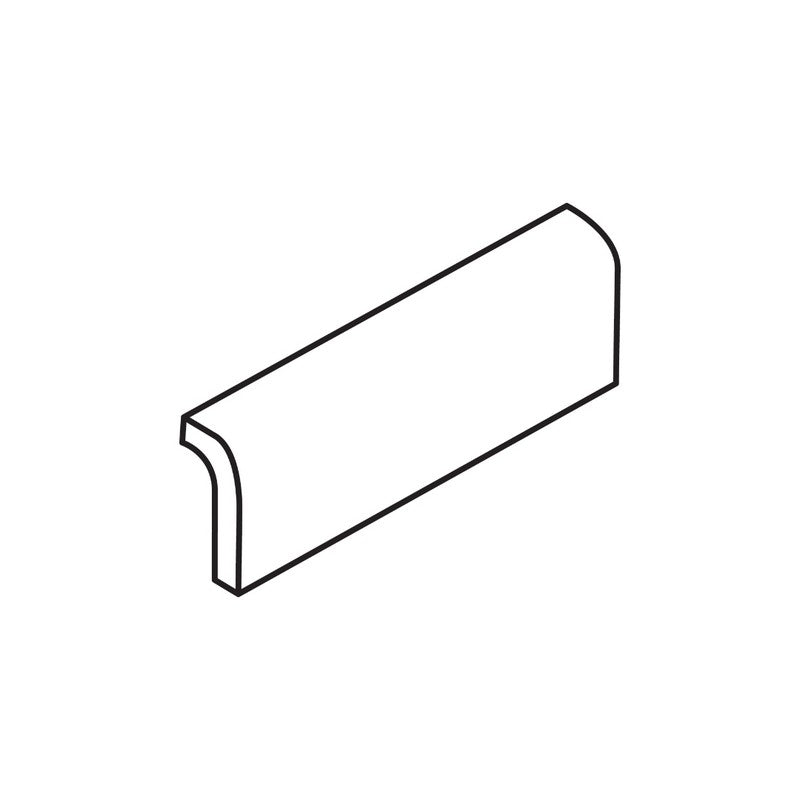 Daltile Color Wheel Classic 2" x 6" Ceramic Radius Bullnose